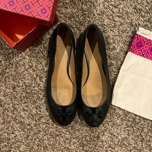 Tory Burch Black ballet flats